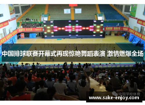 中国排球联赛开幕式再现惊艳舞蹈表演 激情燃爆全场